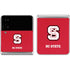 North Carolina State University Logo Red Galaxy Z Flip4 5G Skin